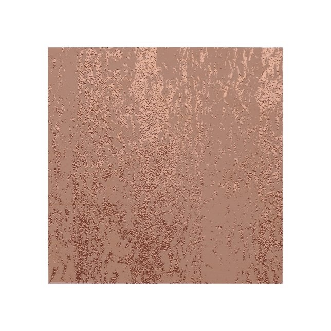 Metallic gold texture, rose quartz. wood wall art (Front)