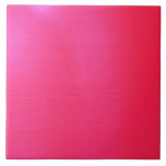 Metallic Hot Pink Tile<br><div class="desc">Create the perfect gift with a custom metallic finish. Customize with Images,  Artwork,  and/or Text. (Tip: Try combining both Images and Text for truly personalized results.)</div>