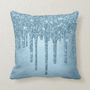 Aqua Decorative Throw Pillows Zazzle