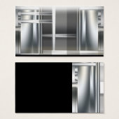 Metallic: Industrial Pipes (Front & Back)