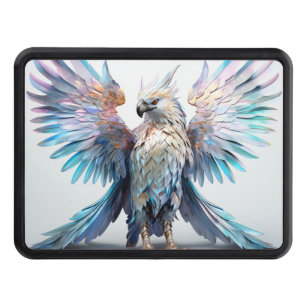Metallic Iridescent Eagle  Hitch Cover