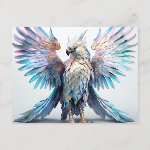 Metallic Iridescent Eagle  Postcard