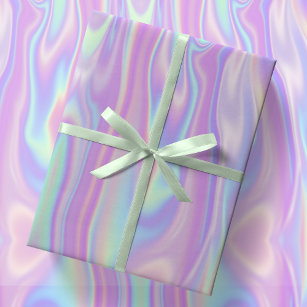 Iridescent Colour Wrapping Paper, Luxury Gift Wrapping, Luxury
