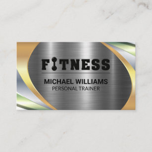 Metallic Layers   Fitness Loyalty Card