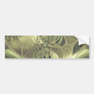 Metallic Leaves Bumper Sticker