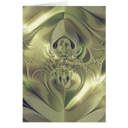 Metallic Leaves Cards (Front)