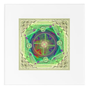 Metallic Mandala '26' - by ID AD Art Gabi Zapf