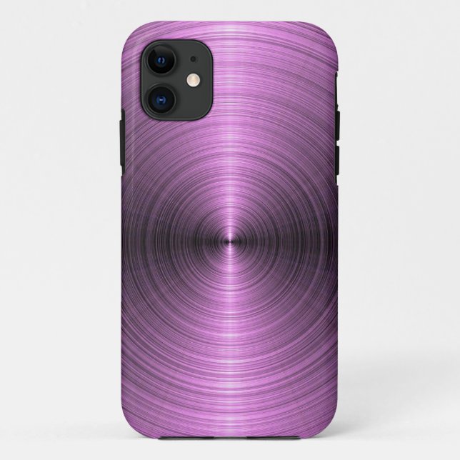 Metallic Mauve Case-Mate iPhone Case (Back)