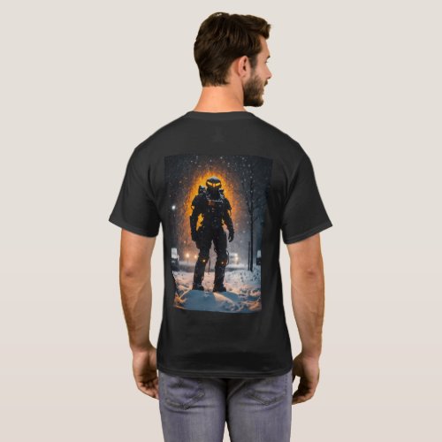 Metallic Menace The Terminator Tee T_Shirt