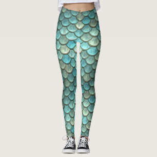 Metallic Mermaid Leggings