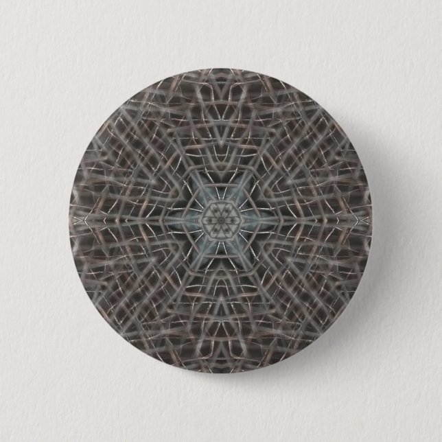 Metallic Metal Mesh Button (Front)