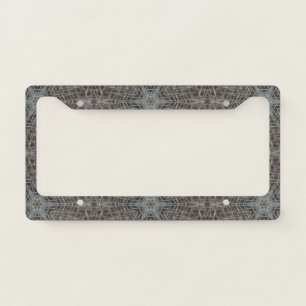 Metallic Metal Mesh License Plate Frame