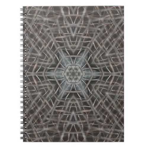 Metallic Metal Mesh Notebook