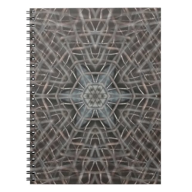 Metallic Metal Mesh Notebook (Front)