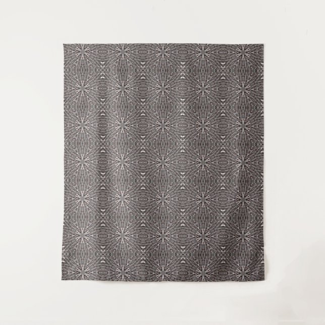 Metallic Metal Mesh Silver Tapestry (Front)
