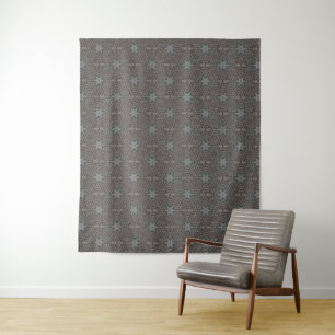 Metallic Metal Mesh Tapestry
