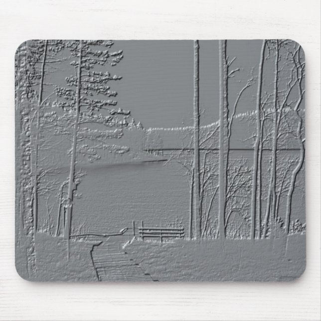 "Metallic Nature" mousepad (Front)