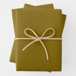 metallic olive-gold vinyl wrap wrapping paper sheets