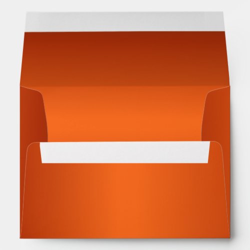 Metallic Orange 5 x 7 Invitation Envelope