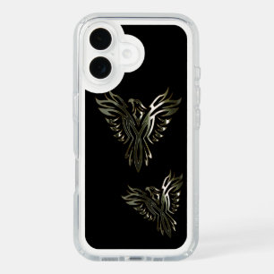 Metallic Phoenix iPhone 16 Case