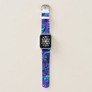 Metallic Purple and Teal Apple Watch Band