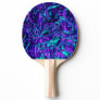 Metallic Purple and Teal Ping Pong Paddle