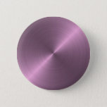 Metallic Purple Button at Zazzle