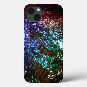 Metallic Rainbow Foil Effect iPhone 13 Case