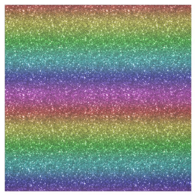 metallic rainbow glitter faux foil by the yard fabric (Swatch)