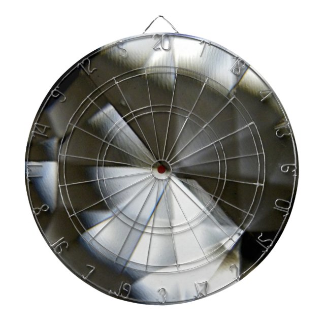Metallic Rhombus Mirror Reflections Dart Board (Front)