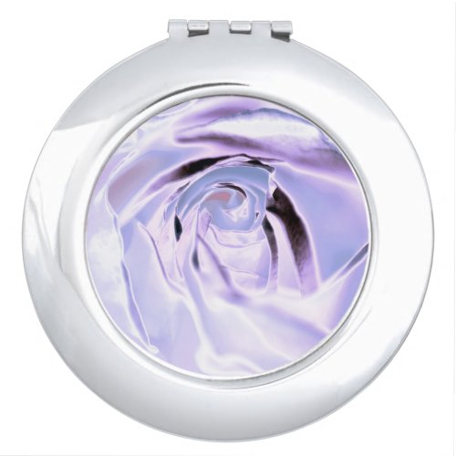 Metallic Rose Purple compact mirror