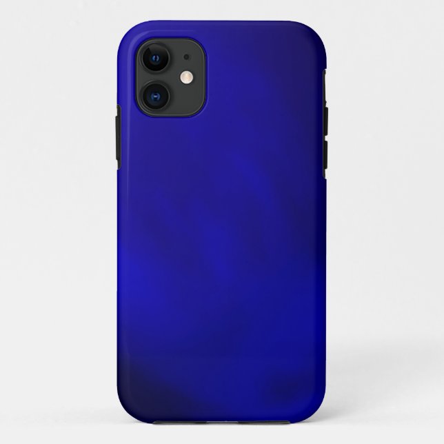 Metallic Royal Blue Case-Mate iPhone Case (Back)