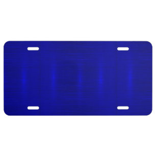 Metallic,royal,blue,modern,shimmer,elegant,chic, License Plate