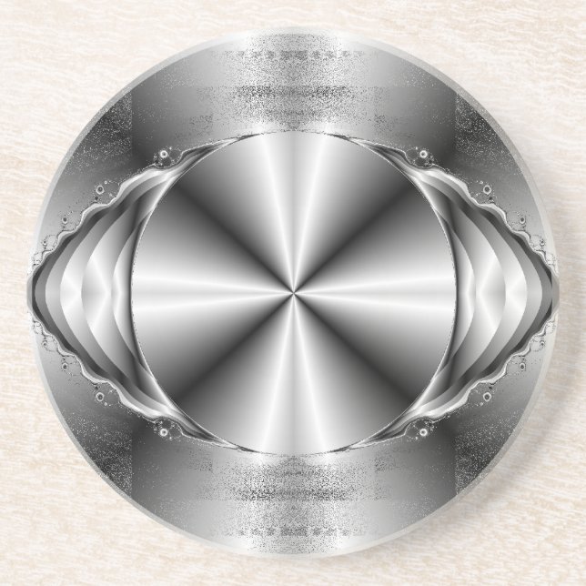 Metallic Sandstone Coaster (Front)