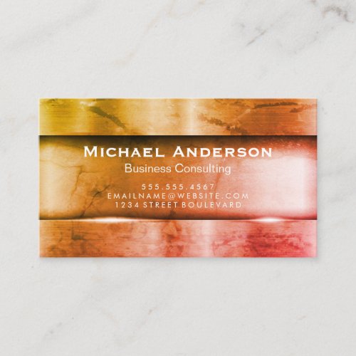 Metallic Shine Background  Metal Business Card