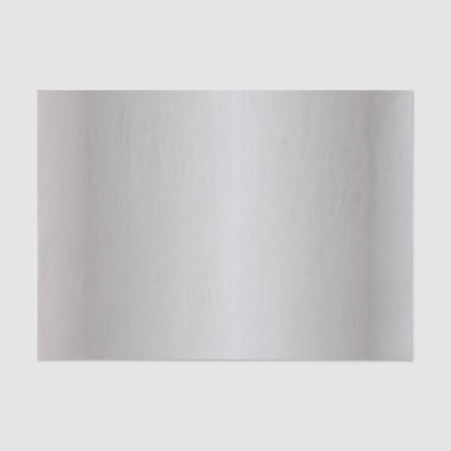 Metallic Silver Bells Tissue Paper (Front)