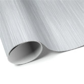 Silver Metal Texture Wrapping Paper