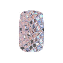 Metallic Silver Disco Ball Mirrors Minx Nail Art Metallic Silver Disco Ball Mirrors Minx Nail Art