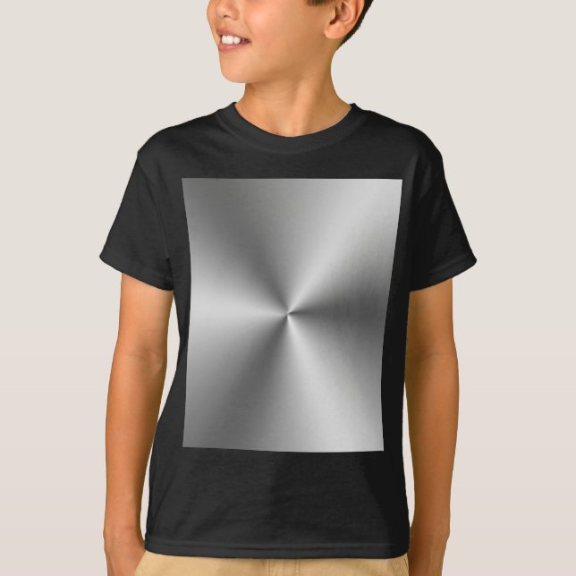 Metallic Silver T-Shirt (Front)