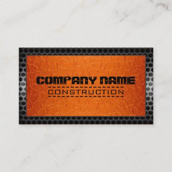 Metallic Stainless Metal Steel Border Look #19 Business Card by NhanNgo at Zazzle