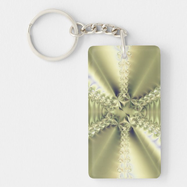 Metallic Star Keychain (Front)