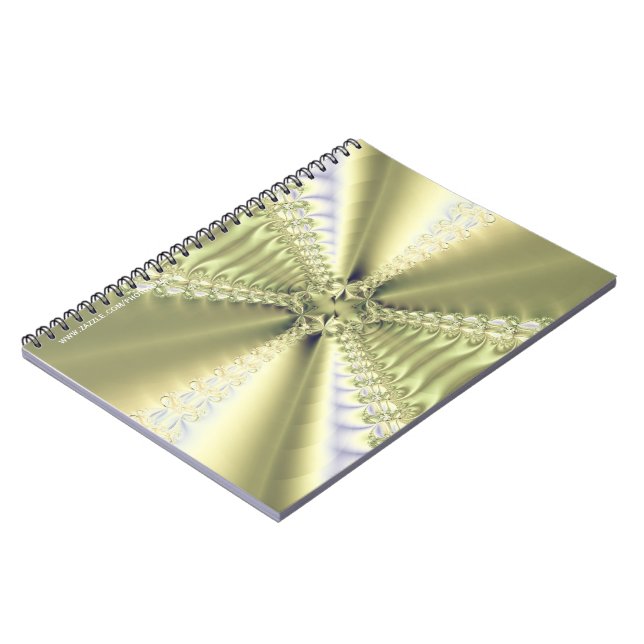 Metallic Star Notebook (Left Side)