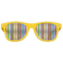Metallic Stripes Party Shades
