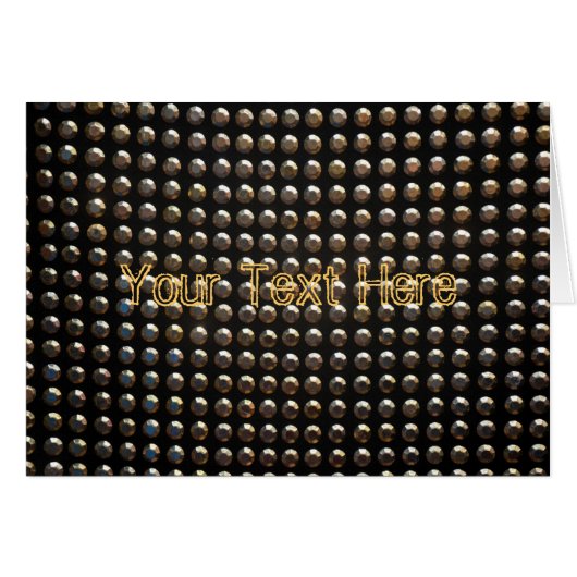 Metallic Studs Pattern Cards (Front Horizontal)