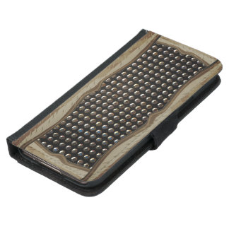 Metallic Studs Pattern Samsung Galaxy S5 Wallet Case