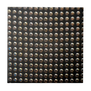 Metallic Studs Pattern Tile
