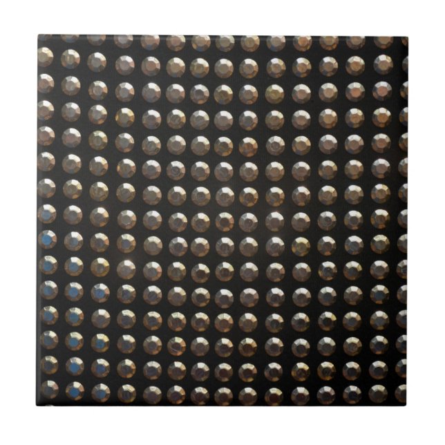 Metallic Studs Pattern Tile (Front)