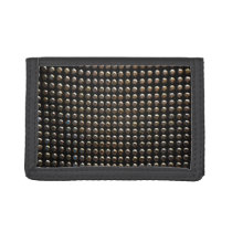 Metallic Studs Pattern Trifold Wallet Metallic Studs Pattern Trifold Wallet