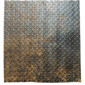 Metallic surface, reflective texture background. shower curtain