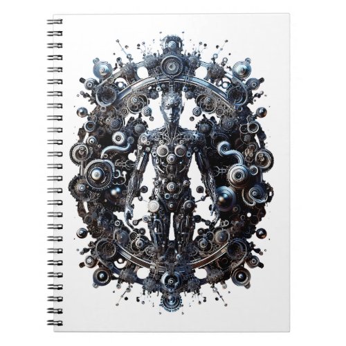 Metallic Symphony _ Futuristic AI Design Notebook